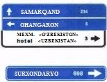 5.21.2 - Yoʻnalishlar koʻrsatkichi yo‘l belgisi - Axborot-ko‘rsatgich belgilari - rasm va izoh